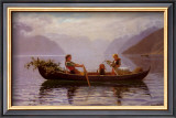 Hardanger Fjord Poster by Johan Christian Clausen Dahl