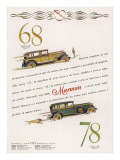 Marmon 68 and 78 Offered to the Discrimating Italian Buyer - a Mafia Godfather, Maybe Giclee Print