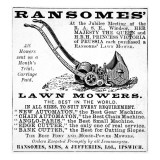 Ransome's Lawn Mowers Giclee Print