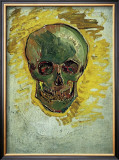 Skull Print by Vincent van Gogh
