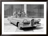 Edsel Convertible, 1958 Framed Giclee Print