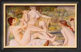 Bathers Prints by Pierre-Auguste Renoir