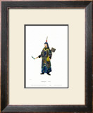 Chinese Mandarin Figure Print
