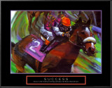 Success: Horse Race Jockey Prints