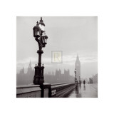Westminster Bridge and Houses of Parliament, c.1962 Prints by Henry Grant