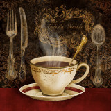 Café du Marche Affiche par Conrad Knutsen