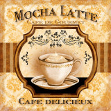 Mocha Latte Prints by Conrad Knutsen