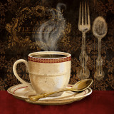 Café Rouge Posters par Conrad Knutsen
