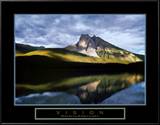 Vision: Mountain Reflection Posters