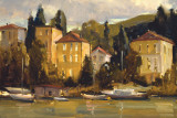 Waterfront Village Prints by Howard Carr
