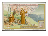 Saint Francis of Assisi - Preaching to the Birds Giclee Print