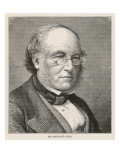 Sir Rowland Hill English Postal Reformer; Introduced the Penny Post reproduction procédé giclée par Philip Talmage