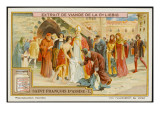 Saint Francis of Assisi Takes Off His Rich Clothing and Gives it to the Poor Giclee Print
