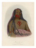 Second Chief of the Mandan People Giclee Print