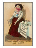 Suffragette Mocked Giclee Print
