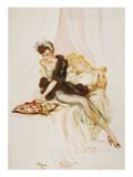 Somebody's Cup of Tea Giclee Print by David Wright