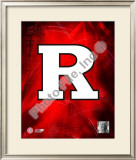 Rutgers University 2008 Logo Framed Photographic Print