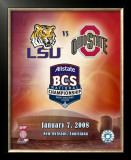 2007 BCS Championship Framed Photographic Print