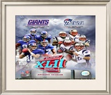 Super Bowl XLII Giants vs. Patriots Framed Photographic Print