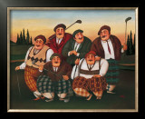 Golf Club Posters by T. C. Chiu