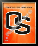 Oregon State University Beavers Team Logo Framed Photographic Print