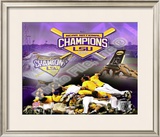 Louisiana State University Tigers 2009 NCAA Baseball Champions Framed Photographic Print
