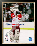 Chris Osgood with the Stanley Cup, Game 6 of the 2008 NHL Stanley Cup Finals; 30 Framed Photographic Print