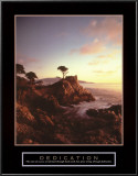Dedication: Lone Cypress Poster