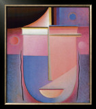 Looking Within Rosy Light Posters by Alexej Von Jawlensky