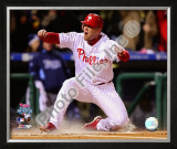 Geoff Jenkins Game 5 of the 2008 World Series Framed Photographic Print