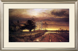 Burnished Sky Print by Benjamin Williams Leader