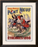 Pont Neuf Framed Giclee Print by Henri Gray