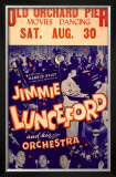 Jimmy Lunceford's Big Band Orchestra Framed Giclee Print