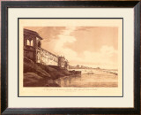 India River Pavilions I Print by William Hodges