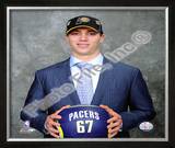 Tyler Hansbrough 2009 NBA Draft 13 Pick Framed Photographic Print