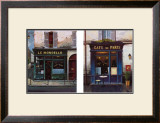 Parisian Bistros Prints by Yuri Dvornik