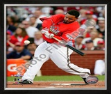 Prince Fielder 2009 Home Run Derby Framed Photographic Print