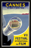 Cannes, VII Festival International du Film, 1954 Framed Giclee Print by Piva 