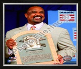 Jim Rice 2009 Hall of Fame Induction Ceremony Framed Photographic Print