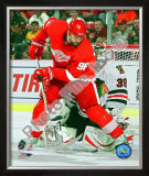 Tomas Holmstrom - 2009 Playoffs Framed Photographic Print