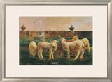 Five Lambs, 1988 Posters por Richard Yaco