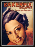 Josephine Baker, Bakerfix Framed Giclee Print