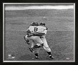 Don Larsen & Yogi Berra Game 5 of the 1956 World Series Framed Photographic Print