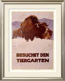 Besochet Den Tiergarten Framed Giclee Print by Ludwig Hohlwein