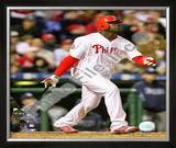 Ryan Howard Game 3 of the 2008 MLB World Series Framed Photographic Print