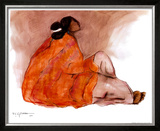 Seated Woman Prints by R. C. Gorman