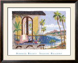 Seaside Balcony Prints by Andrea Beloff