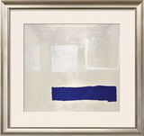 White and Blue, c.1960 Poster by William Scott