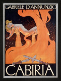Roman Virgin Gabriele Theater Framed Giclee Print