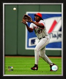 Vladimir Guerrero 2008 Fielding Action Framed Photographic Print